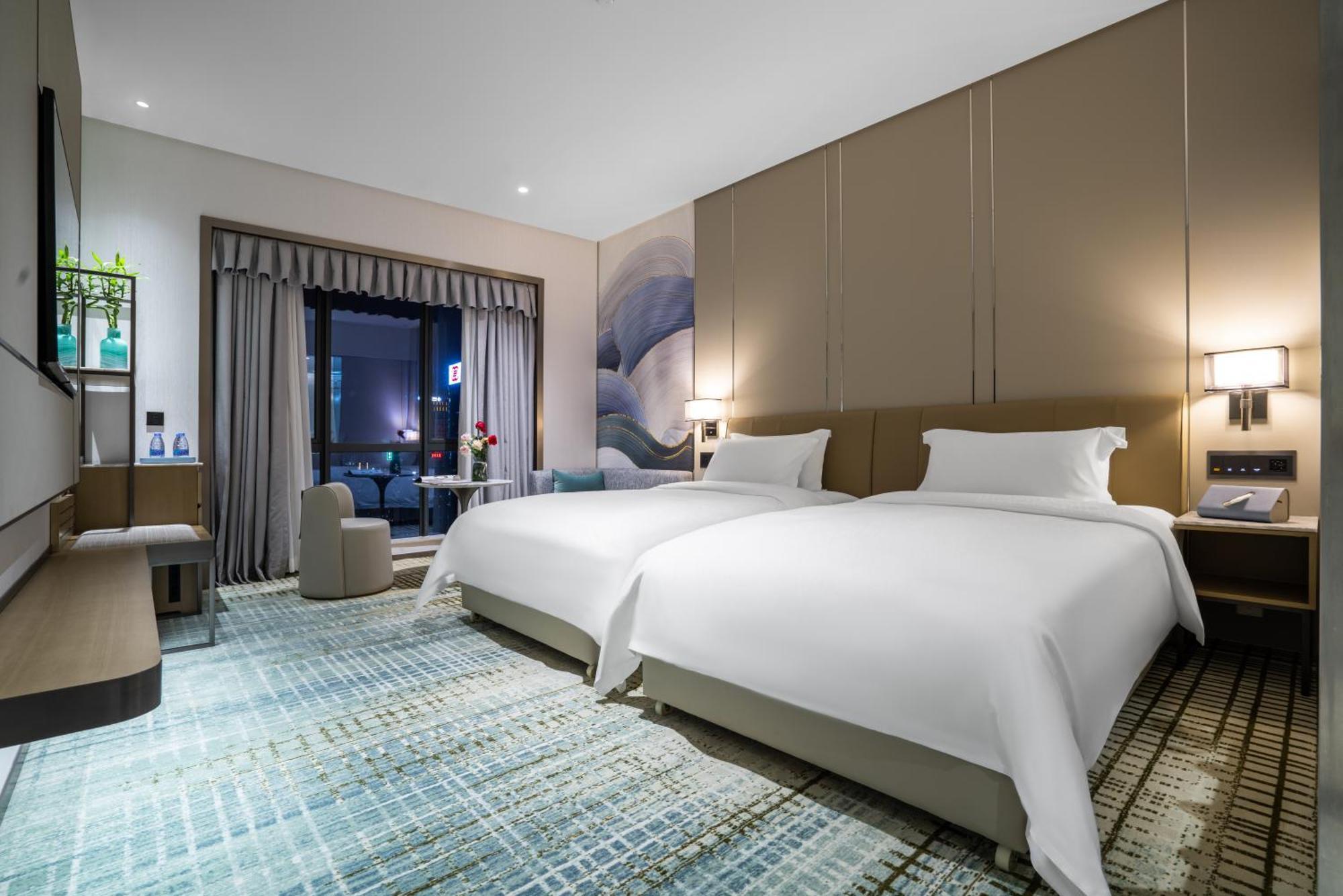 Victoria Hotel Guangzhou Zhujiang New Town מראה חיצוני תמונה