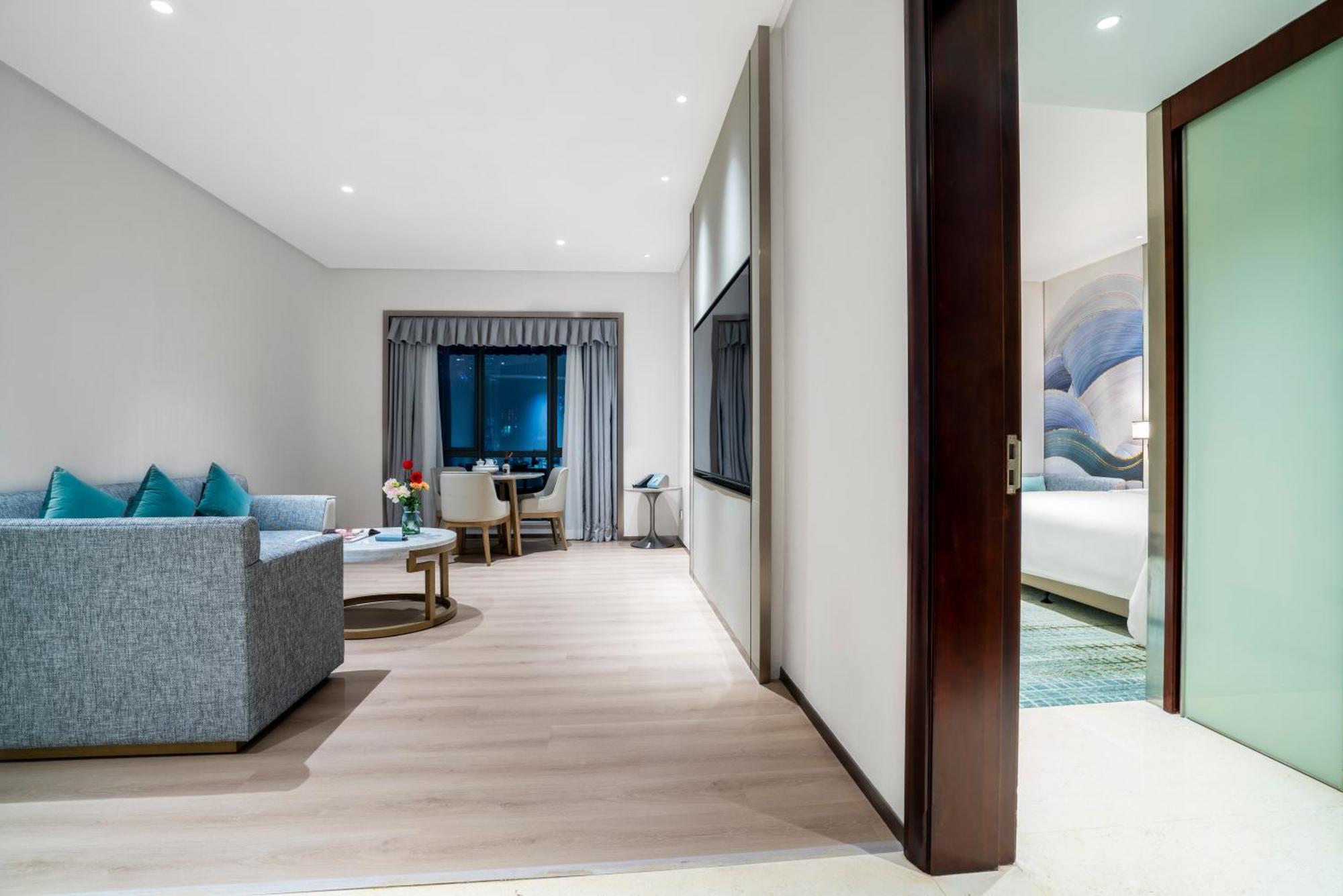 Victoria Hotel Guangzhou Zhujiang New Town מראה חיצוני תמונה