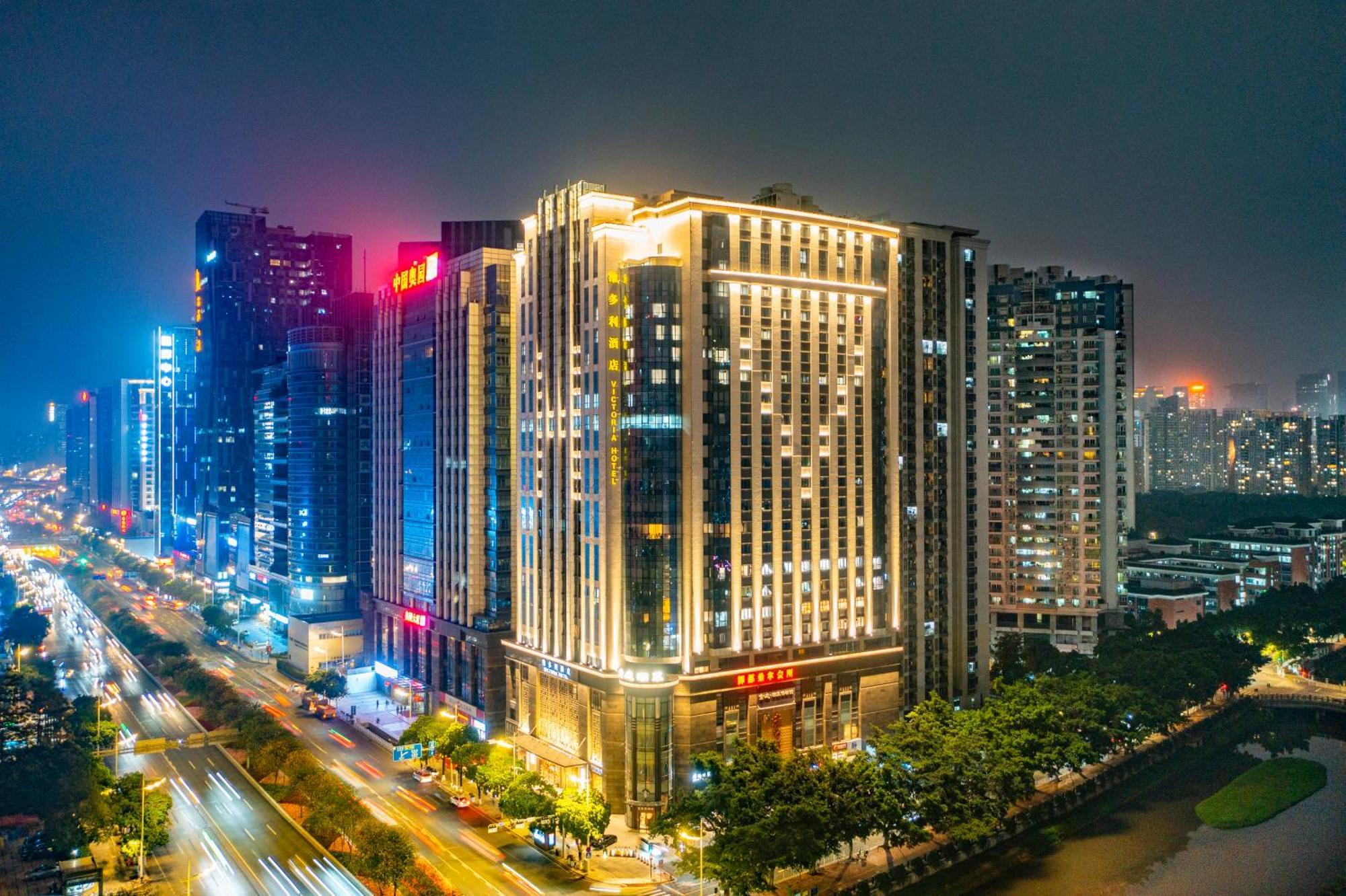 Victoria Hotel Guangzhou Zhujiang New Town מראה חיצוני תמונה